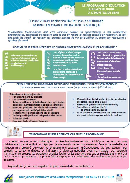 Programme diabète