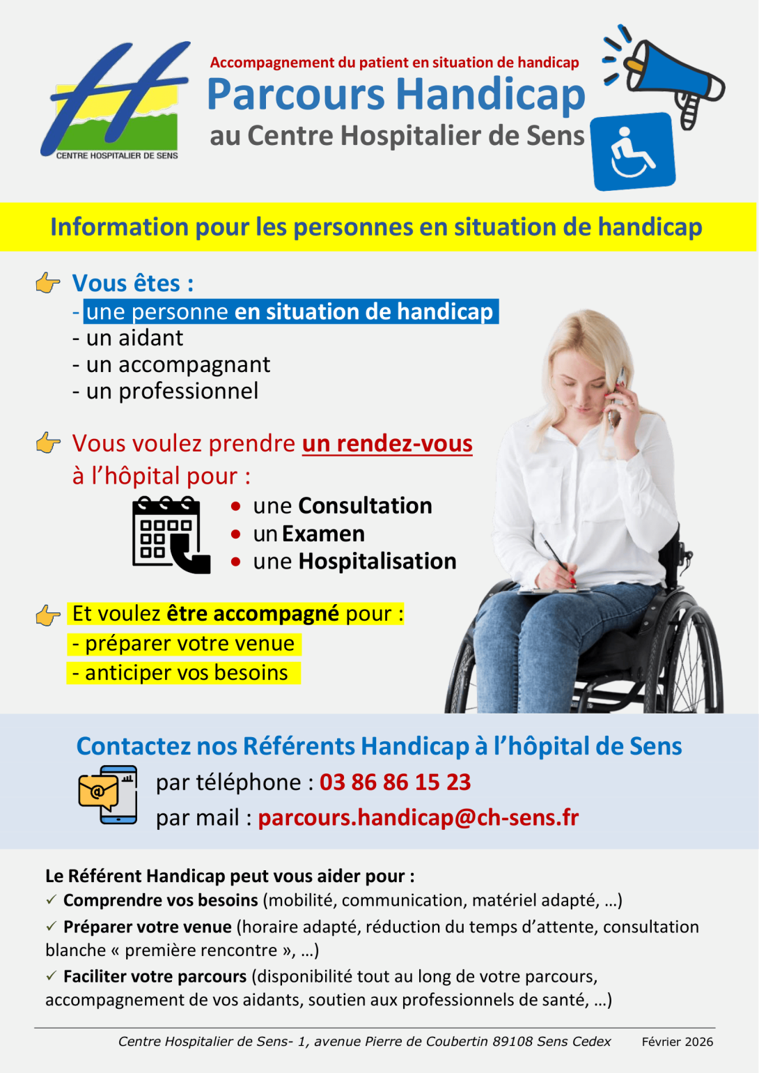 affiche handicap